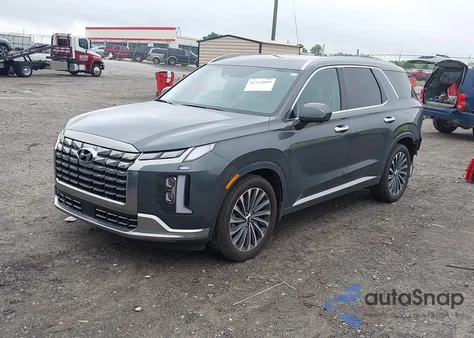 2024 Hyundai Palisade Calligraphy from USA, damaged, VIN KM8R7DGE5RU806672